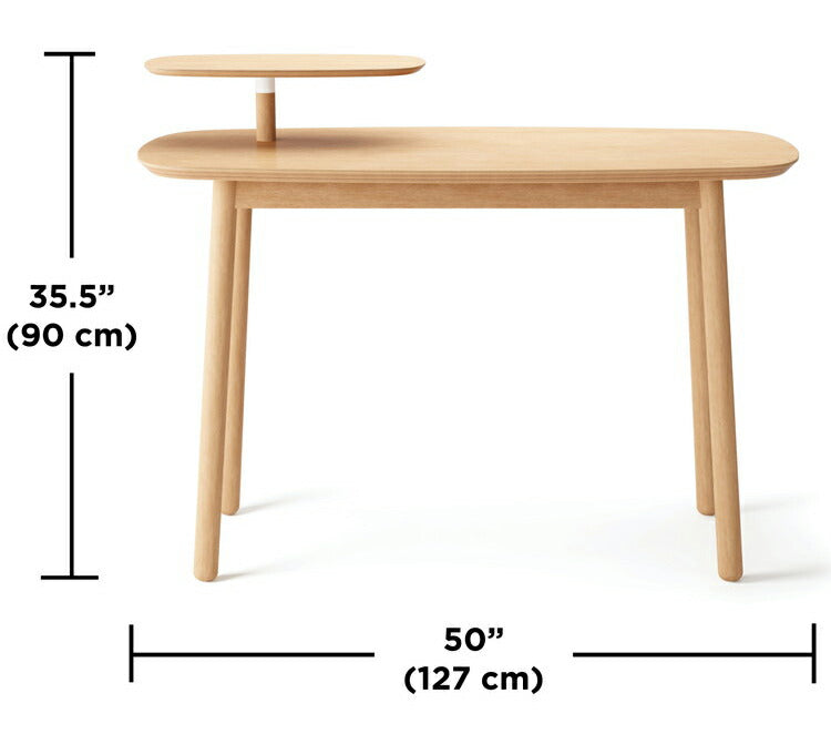 デスク パソコンデスク PCデスク テーブル 幅約120cm 省スペース スウィボデスク ナチュラル アンブラ収納 机 ワークデスク オフィスデスク おしゃれ 北欧 かわいい(代引不可)