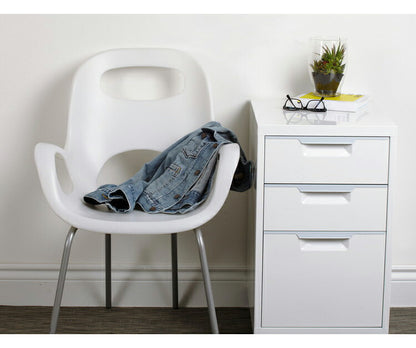 オーチェア ホワイト umbra アンブラ 椅子 いす チェア プラスチック 軽い 軽量 持ち運び スタッキング 重ねる 積み重ね(代引不可)