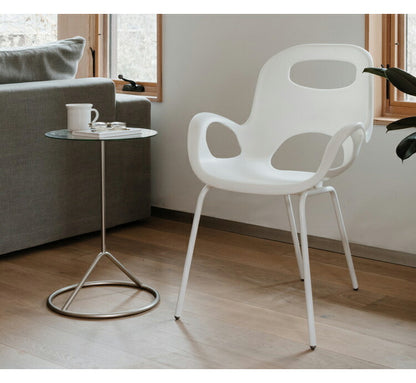 オーチェア ホワイト umbra アンブラ 椅子 いす チェア プラスチック 軽い 軽量 持ち運び スタッキング 重ねる 積み重ね(代引不可)