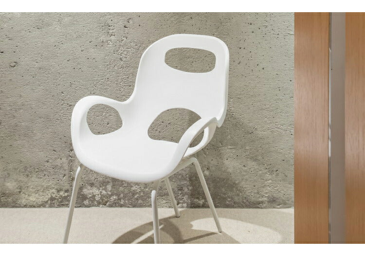 オーチェア ホワイト umbra アンブラ 椅子 いす チェア プラスチック 軽い 軽量 持ち運び スタッキング 重ねる 積み重ね(代引不可)