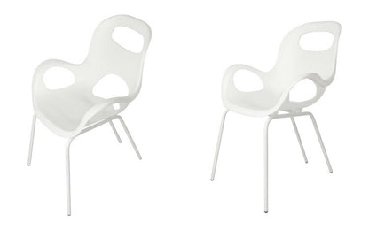 オーチェア ホワイト umbra アンブラ 椅子 いす チェア プラスチック 軽い 軽量 持ち運び スタッキング 重ねる 積み重ね(代引不可)