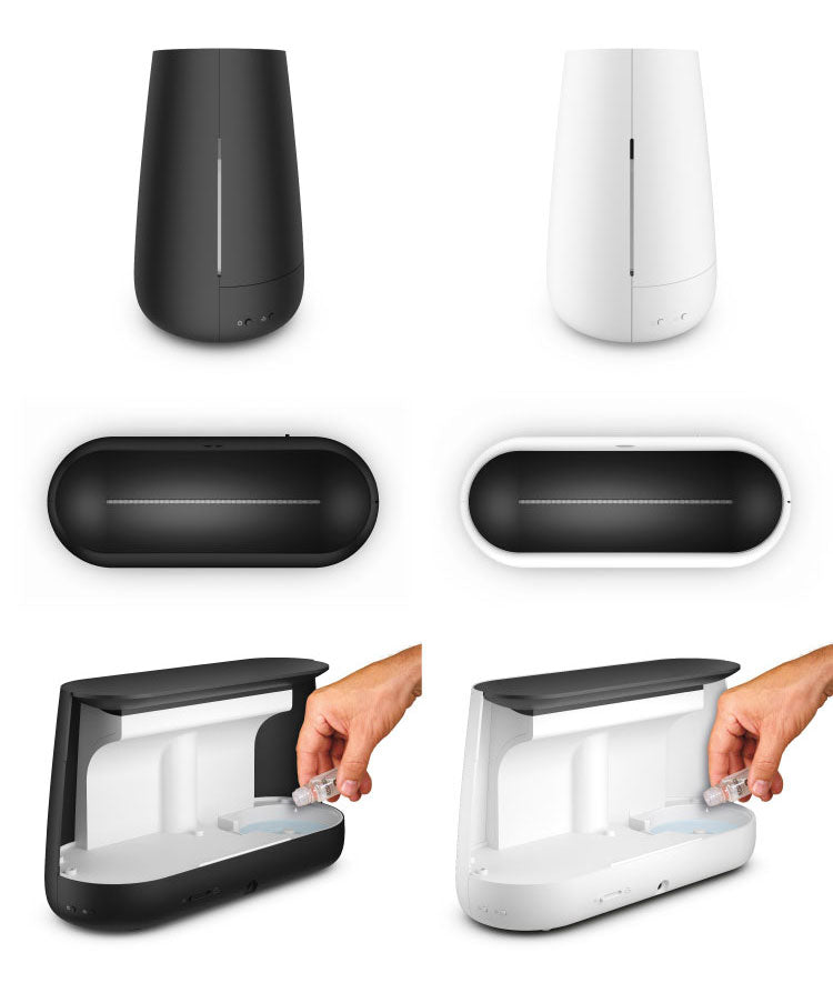 加湿器 超音波加湿器 アロマ スタドラーフォーム ベン 抗菌 卓上 小型 おしゃれ デザイン シンプル 加湿機 暖炉 焚き火風 LED ライト 超音波式 省エネ 静音 Stadler Form Ben(代引不可)