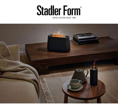 加湿器 超音波加湿器 アロマ スタドラーフォーム ベン 抗菌 卓上 小型 おしゃれ デザイン シンプル 加湿機 暖炉 焚き火風 LED ライト 超音波式 省エネ 静音 Stadler Form Ben(代引不可)