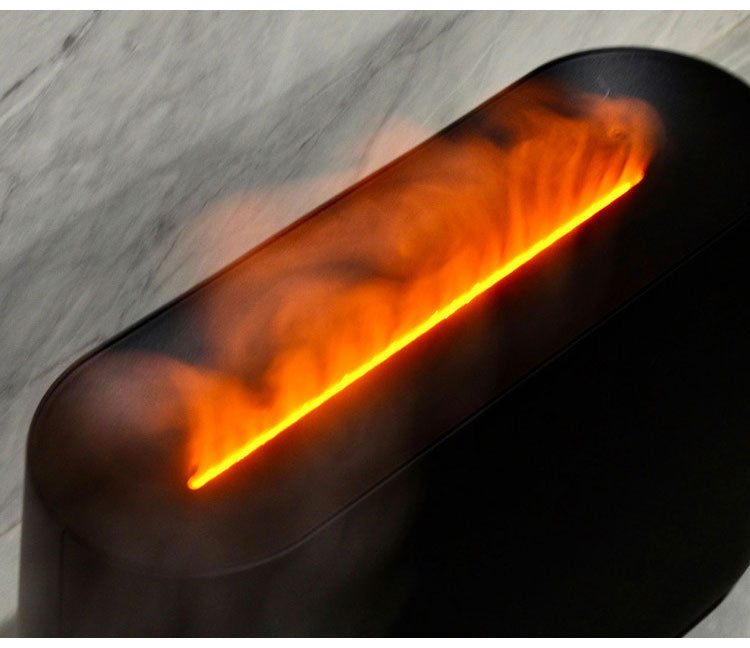 加湿器 超音波加湿器 アロマ スタドラーフォーム ベン 抗菌 卓上 小型 おしゃれ デザイン シンプル 加湿機 暖炉 焚き火風 LED ライト 超音波式 省エネ 静音 Stadler Form Ben(代引不可)