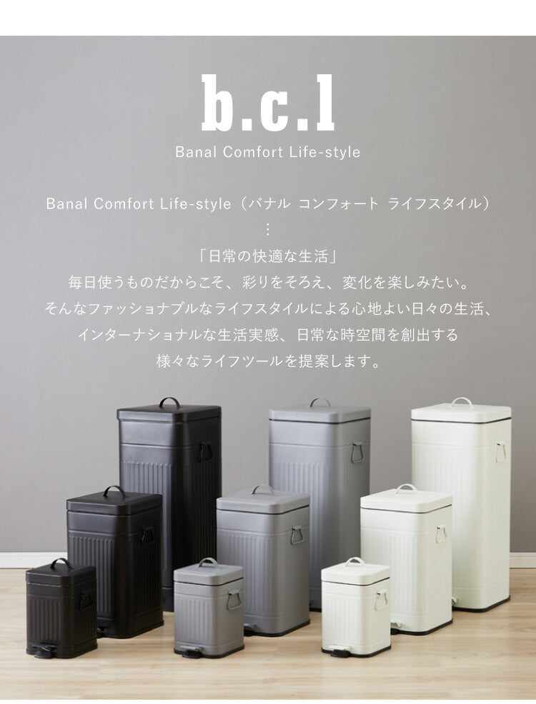 ゴミ箱 Galva(ガルバ)スクエアダストBOX 12L マットカラー ごみ箱 ふた付き おしゃれ トラッシュカン ダストボックス 収納 インテリア(代引不可)