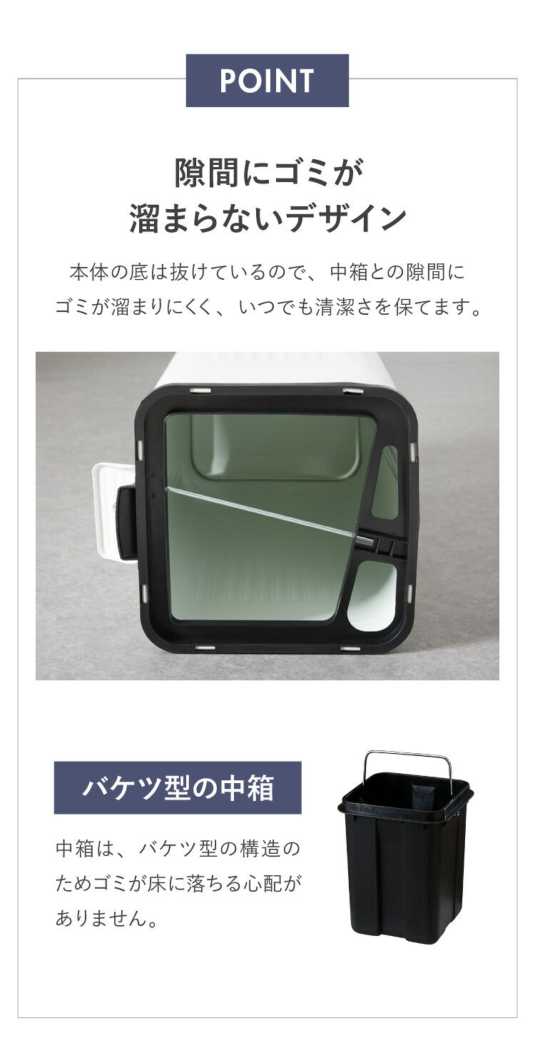 ゴミ箱 Galva(ガルバ)スクエアダストBOX 3L マットカラー ごみ箱 ふた付き おしゃれ トラッシュカン ダストボックス 収納 インテリア(代引不可)