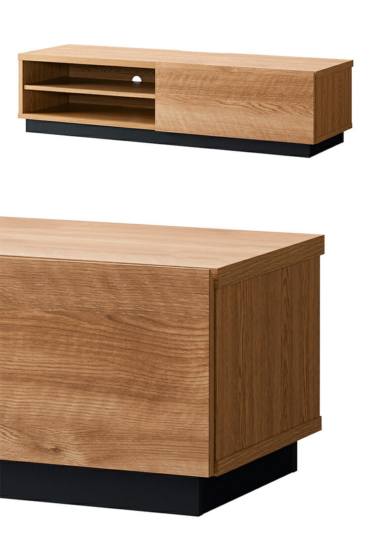 木目調 ローボード サイドチェスト ALK テレビ台 スライドレール付き 耐荷重30kg おしゃれ シンプル モダン リビング 新生活(代引不可)
