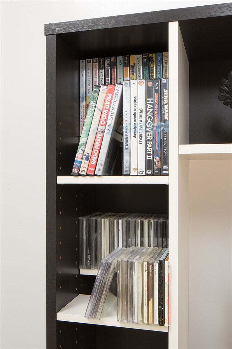 テレビ台 ハイタイプ 幅115 テレビラック ラック AOR-1212AV 壁面 テレビボード 収納 木製 大容量 収納 オープンラック おしゃれ 北欧(代引不可)