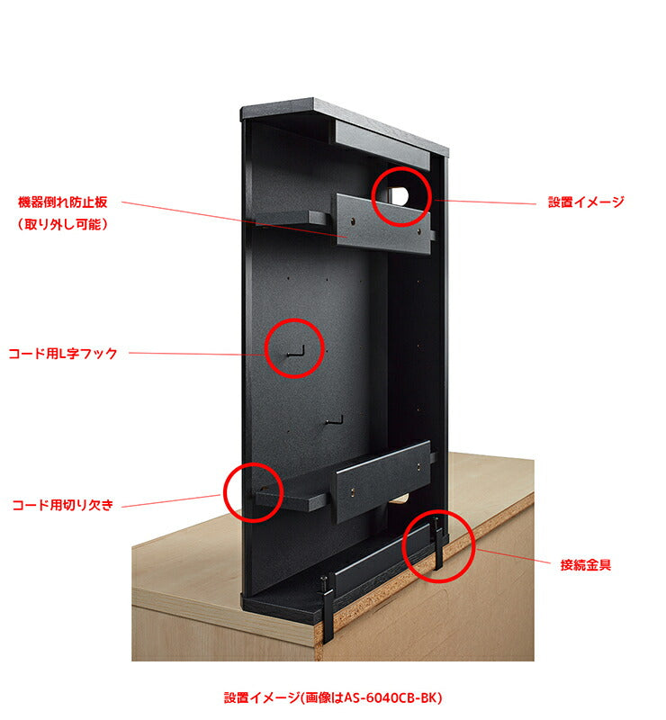 ちょい足し ボックス ルーター収納 WIFI収納 ゲーム機収納 木目調 配線 収納ボックス おしゃれ かっこいい 男前 テレビ裏(代引不可)