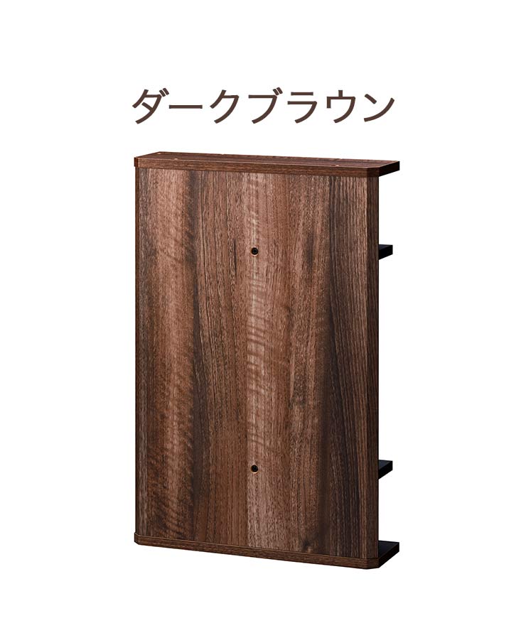 ちょい足し ボックス ルーター収納 WIFI収納 ゲーム機収納 木目調 配線 収納ボックス おしゃれ かっこいい 男前 テレビ裏(代引不可)