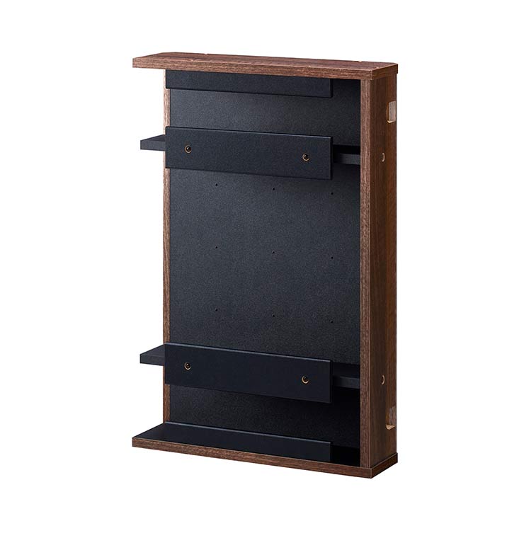 ちょい足し ボックス ルーター収納 WIFI収納 ゲーム機収納 木目調 配線 収納ボックス おしゃれ かっこいい 男前 テレビ裏(代引不可)