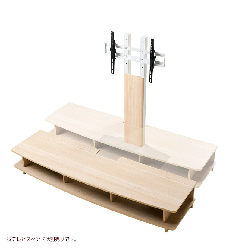 テレビボード ローボード 幅180cm 80v対応 高さ30cm 耐荷重60kg おしゃれ 木製 テレビ台 テレビスタンド(代引不可)