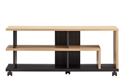 テレビ台 FEL ナチュラル木目/アッシュグレー AS-FEL980 [ASFEL980] 43V型対応 キャスター付き ローボード TV台(代引不可)