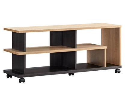 テレビ台 FEL ナチュラル木目/アッシュグレー AS-FEL980 [ASFEL980] 43V型対応 キャスター付き ローボード TV台(代引不可)