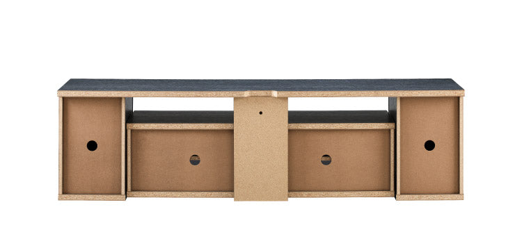 テレビ台 テレビスタンド 幅150cm 高さ40cmAS-SBS1500 木製 背面収納 ケーブル収納 フロート(代引不可)