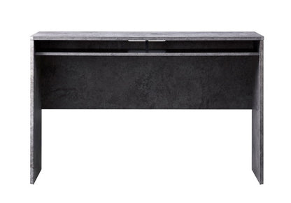 【5%OFF】デスク おしゃれ 収納 120cm モルタル調 グレーデスク パソコンデスク 収納付き 幅110cm 棚付 省スペース 在宅勤務 石目調 オフィス 幅115cm