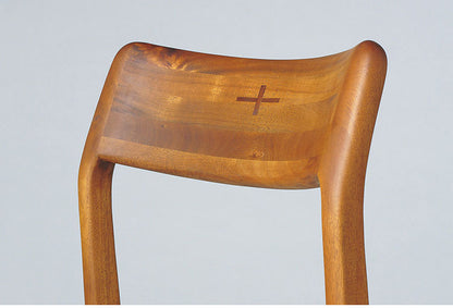 エッダ EDDA ダイニングチェア(2脚1組) 北欧ビンテージスタイル シンプルデザイン オイルフィニッシュでナチュラル&ハンドメイド ハイクオリティロープライス 46.5cm×50.6cm イス いす 椅子 ブラック(代引不可)