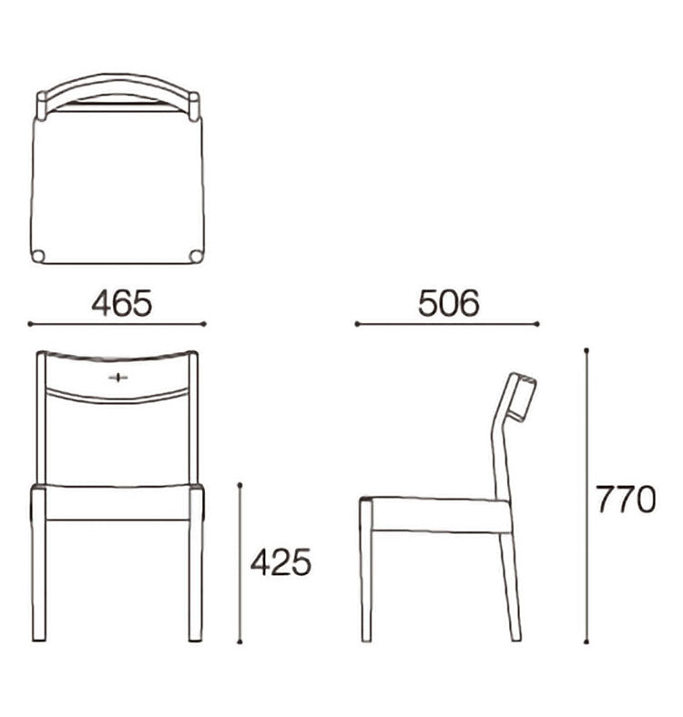エッダ EDDA ダイニングチェア(2脚1組) 北欧ビンテージスタイル シンプルデザイン オイルフィニッシュでナチュラル&ハンドメイド ハイクオリティロープライス 46.5cm×50.6cm イス いす 椅子 ブラック(代引不可)
