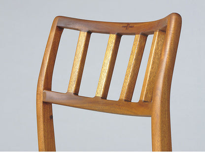 エッダ EDDA ダイニングチェア(2脚1組) 北欧ビンテージスタイル シンプルデザイン オイルフィニッシュでナチュラル&ハンドメイド ハイクオリティロープライス 44.5cm×51.5cm イス いす 椅子 ブラック(代引不可)