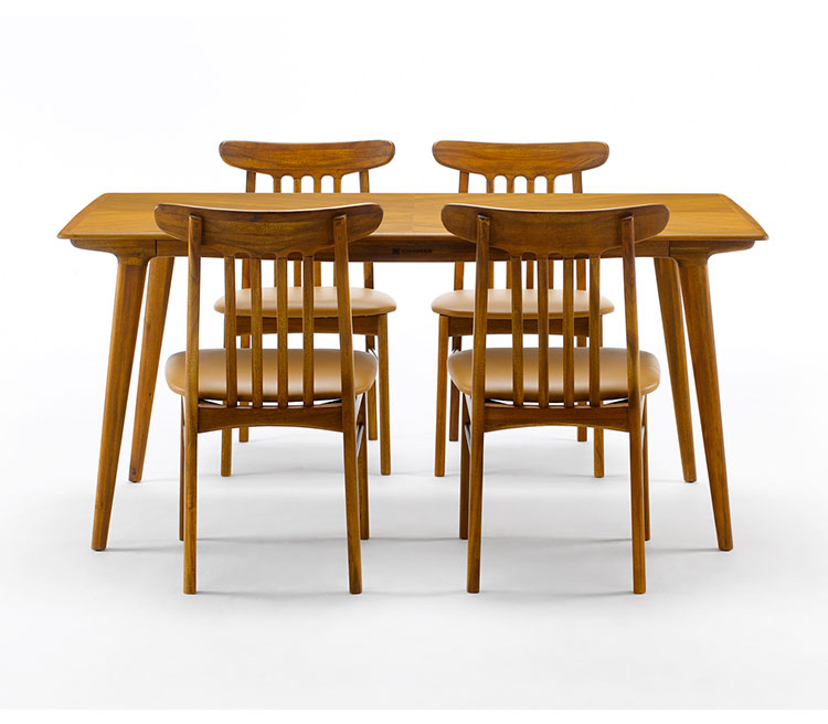 CHAPTER・ダイニングチェア 2脚セット ライト色 朝日木材加工 ナチュラル ビンテージ おしゃれ シンプル モダン リビング 新生活 一人暮らし(代引不可)