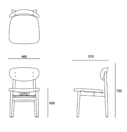 CHAPTER・ダイニングチェア 2脚セット ライト色 朝日木材加工 ナチュラル ビンテージ おしゃれ シンプル モダン リビング 新生活 一人暮らし(代引不可)