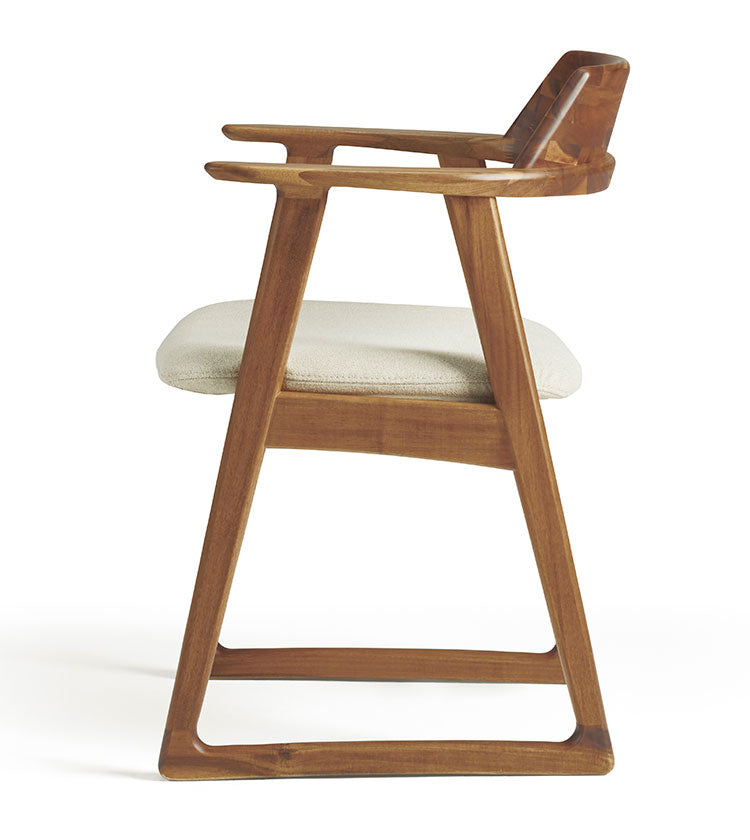 エッダ EDDA アームチェア 北欧ビンテージスタイル シンプルデザイン オイルフィニッシュでナチュラル&ハンドメイド ハイクオリティロープライス チェア 椅子 いす イス(代引不可)