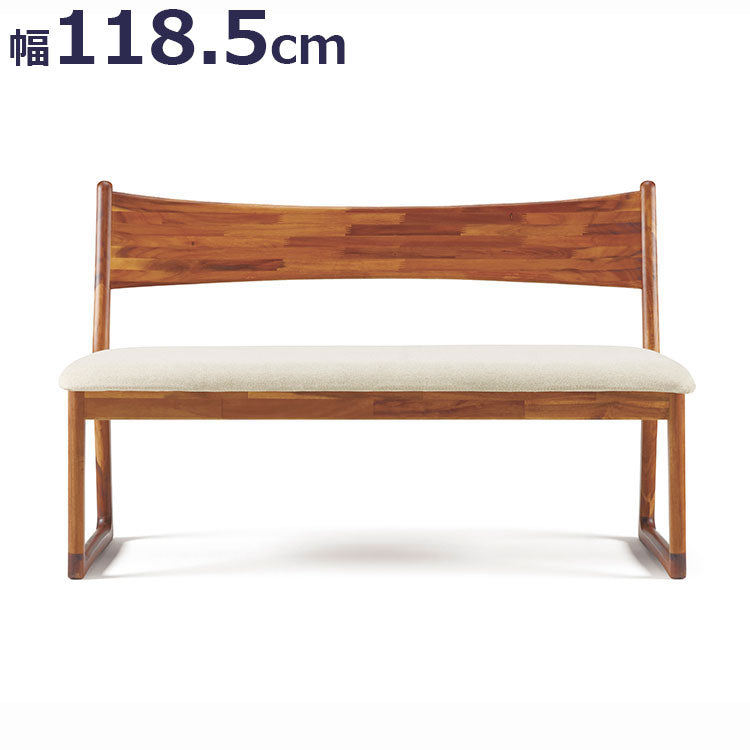 エッダ EDDA LDベンチ 北欧ビンテージスタイル シンプルデザイン オイルフィニッシュでナチュラル&ハンドメイド ハイクオリティロープライス ベンチ 118.5cm×50.5cm(代引不可)