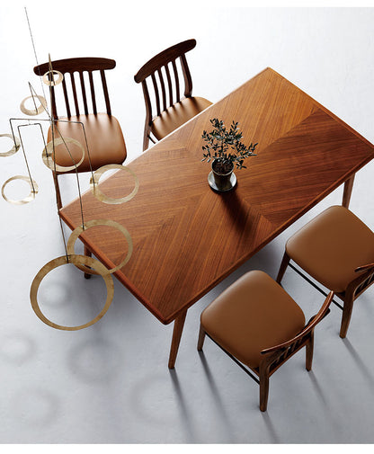 CHAPTER・ダイニングテーブル 140cm 朝日木材加工 ナチュラル ビンテージ おしゃれ シンプル モダン リビング 新生活 一人暮らし開梱設置 (代引不可)