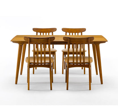 CHAPTER・ダイニングテーブル 140cm 朝日木材加工 ナチュラル ビンテージ おしゃれ シンプル モダン リビング 新生活 一人暮らし開梱設置 (代引不可)