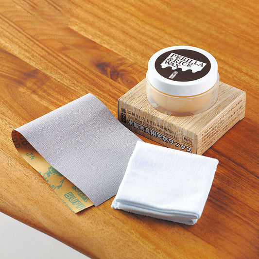 エッダ EDDA 手入れセット メンテナンス メンテナンス材 木製家具 家具 ワックス セット 紙やすり(代引不可)