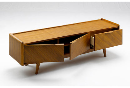 CHAPTER・ローボード 朝日木材加工 ナチュラル ビンテージ おしゃれ シンプル モダン リビング 新生活 一人暮らし(代引不可)