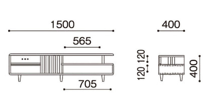 ボスコ BOSCO AVボード テレビ台 シンプルデザイン オイルフィニッシュ ナチュラル&ハンドメイド ハイクオリティロープライス TV テレビ 37V~52V 150cm×40cm ナチュラル(代引不可)