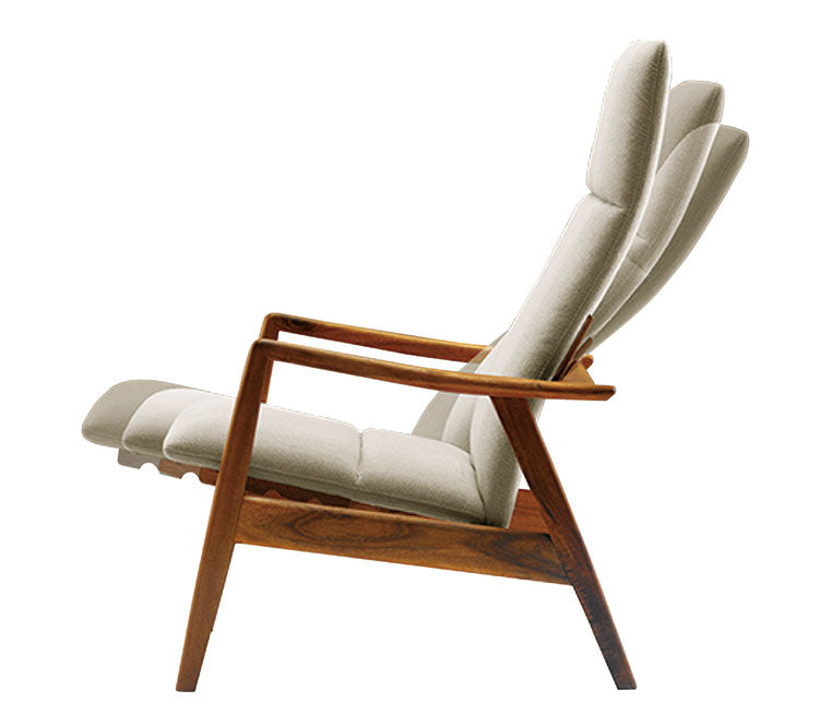 エッダ EDDA パーソナルリクライニングチェア 北欧ビンテージスタイル シンプルデザイン オイルフィニッシュでナチュラル&ハンドメイド ハイクオリティロープライス 椅子 いす リクライニング チェア(代引不可)