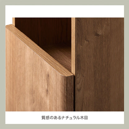 幅30cm コンパクト ドレッサー コスメボックス 鏡付き ミラー 収納 おしゃれ シンプル ナチュラル コンパクト 移動 可動 L-Forme ミラー付き 7段階 角度調整 省スペース 背面収納付き キャスター付き(代引不可)