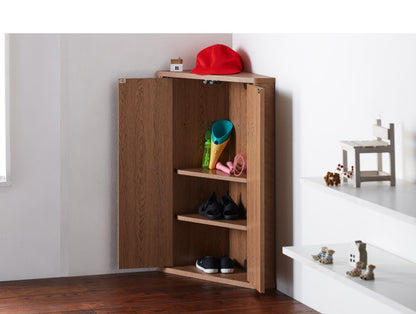 コーナーラック 玄関 スリム 収納 北欧 棚 ラック 木製 天板 スタンド マスク置き 小物 消毒液 置き エントランス 台 シンプル おしゃれ 玄関インテリア リビングインテリア(代引不可)