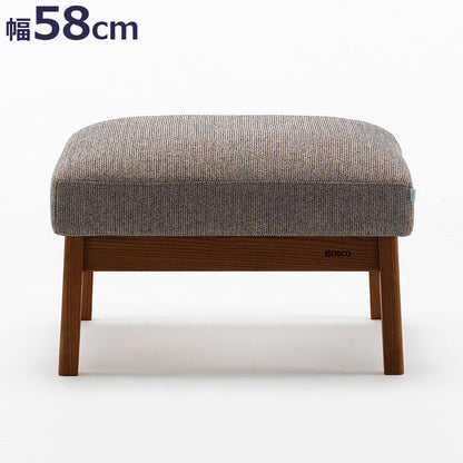 ボスコ BOSCO オットマン シンプルデザイン ニューオイルフィニッシュ ナチュラル&ハンドメイド ハイクオリティロープライス 58cm×58cm×38cm カバーリングタイプ ダークブラウン(代引不可)