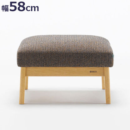 ボスコ BOSCO オットマン シンプルデザイン ニューオイルフィニッシュ ナチュラル&ハンドメイド ハイクオリティロープライス 58cm×58cm×38cm カバーリングタイプ ナチュラル(代引不可)