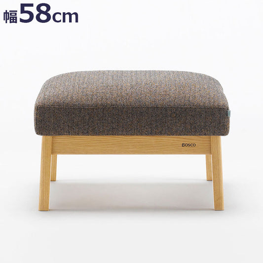 ボスコ BOSCO オットマン シンプルデザイン ニューオイルフィニッシュ ナチュラル&ハンドメイド ハイクオリティロープライス 58cm×58cm×38cm カバーリングタイプ ナチュラル(代引不可)