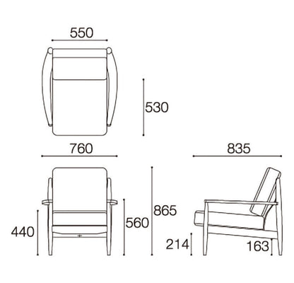 エッダ EDDA 1人掛ソファ 北欧ビンテージスタイル シンプルデザイン オイルフィニッシュでナチュラル&ハンドメイド ハイクオリティロープライス 1人 1人掛け ソファ 76cm×83.5cm ブラック開梱設置 (代引不可)