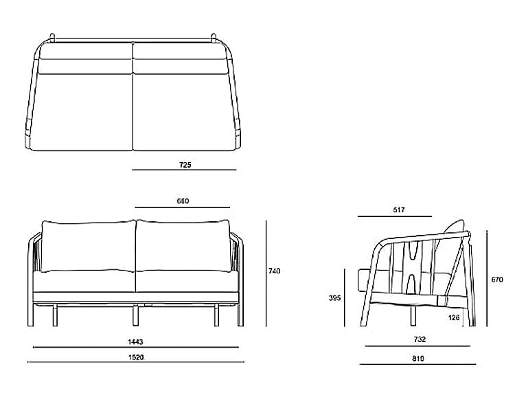 CHAPTER・2人掛けソファ ブルー色 (布) 朝日木材加工 ナチュラル ビンテージ おしゃれ シンプル モダン リビング 新生活 一人暮らし(代引不可)