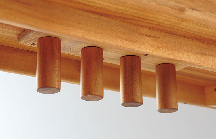 エッダ EDDA リビングテーブル 北欧ビンテージスタイル シンプルデザイン オイルフィニッシュでナチュラル&ハンドメイド ハイクオリティロープライス テーブル 机 106cm×55cm 脚 取り外し 継ぎ脚(代引不可)