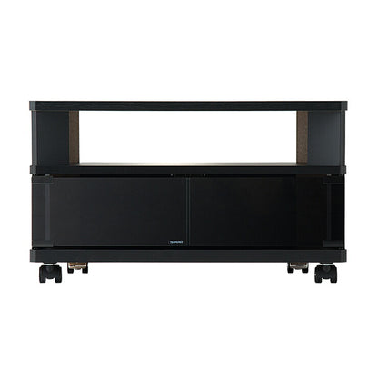 テレビ台 ローボード コーナー 幅59.5 ヌック コンパクト スリム テレビボード 収納 組み立て簡単 工具不要 おしゃれ 黒 背面 薄型 ラック(代引不可)