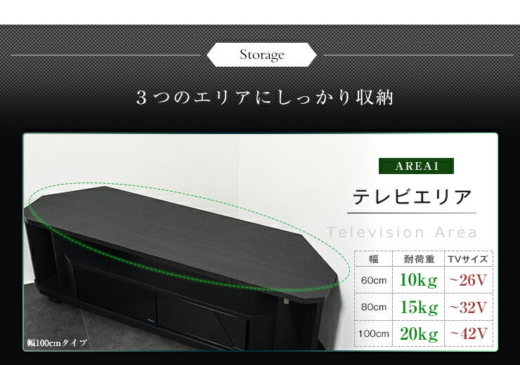 テレビ台 ローボード コーナー 幅59.5 ヌック コンパクト スリム テレビボード 収納 組み立て簡単 工具不要 おしゃれ 黒 背面 薄型 ラック(代引不可)