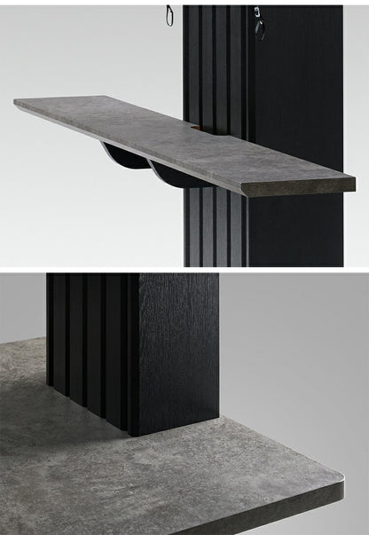 テレビスタンド テレビ台 壁寄せ どんなセンタースピーカーも載せれる 特大 棚付き 耐荷重5kg ブラックおしゃれ ハイタイプ TVスタンド スタンドテレビ台 ピラスト(代引不可)