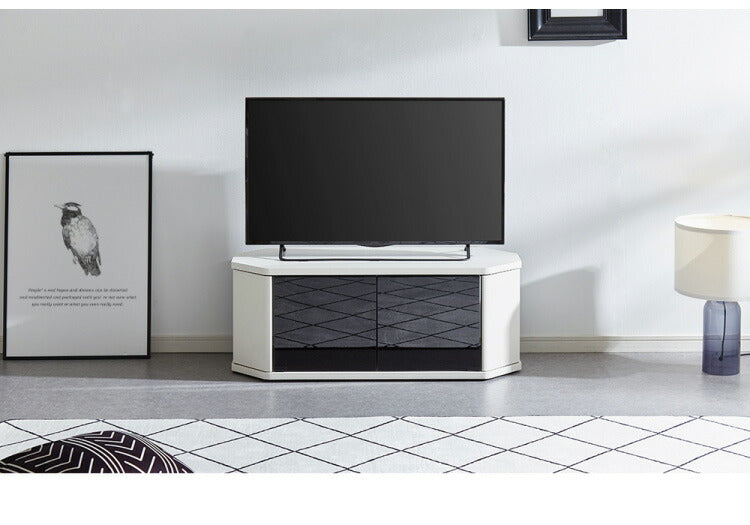 テレビ台 コーナー テレビラック ラック テレビ 角 幅100 RCA-1000AV-CR TV台 AVラック テレビボード キャスター コーナーボード(代引不可)