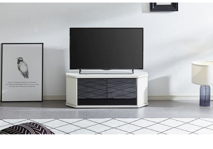 テレビ台 コーナー テレビラック ラック テレビ 角 幅100 RCA-1000AV-CR TV台 AVラック テレビボード キャスター コーナーボード(代引不可)