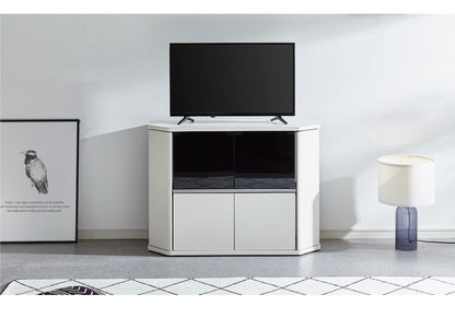 テレビ台 コーナー テレビラック ラック テレビ 角 幅100 RCA-7510AV-CR TV台 AVラック テレビボード キャスター コーナーボード(代引不可)