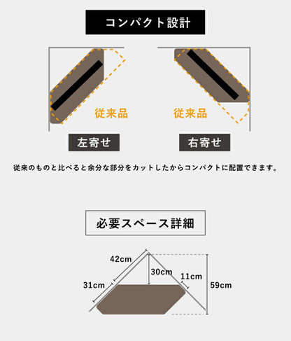 コーナーテレビ台 幅87 32型 32インチ TV台 テレビラック テレビ台 コーナーラック コーナー 角 コンパクト 小型 おしゃれ(代引不可)