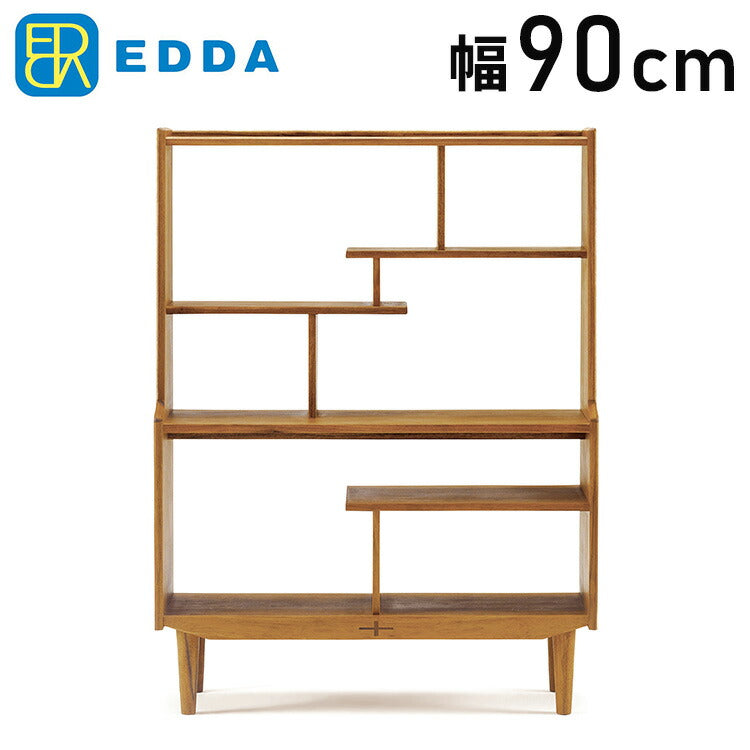 EDDA・オープンシェルフ チェスト ナチュラル ビンテージ おしゃれ シンプル モダン リビング 新生活 一人暮らし(代引不可)