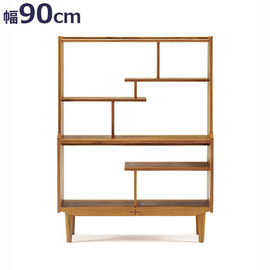 エッダ EDDA オープンシェルフ 北欧ビンテージスタイル シンプルデザイン オイルフィニッシュでナチュラル&ハンドメイド ハイクオリティロープライス シェルフ 90cm×31cm(代引不可)